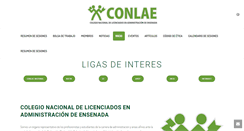 Desktop Screenshot of conlae.org